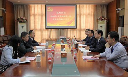 省委督导组莅临富临集团督查指导群众路线教育工作