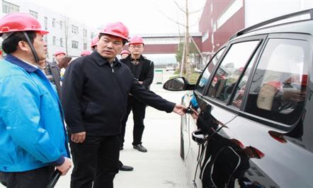 绵阳市委书记罗强、市长林书成到川汽绵阳基地调研