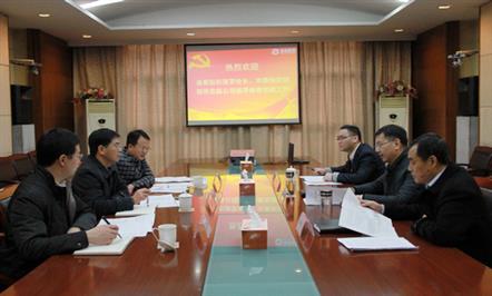 省委组织部组织三处罗显泽调研员一行莅临富临集团调研指导党建工作