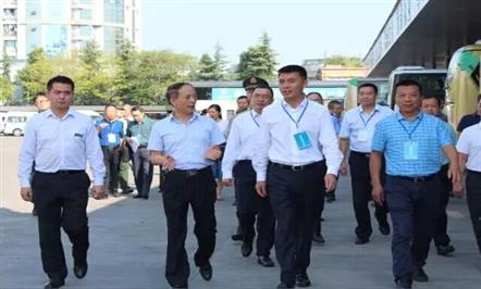 绵阳市长刘超到南湖汽车站检查指导国庆“黄金周”安全生产工作