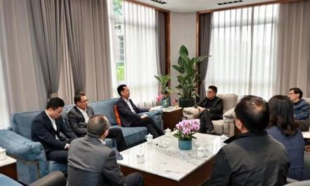 涪城区与富临集团举行工作对接座谈会