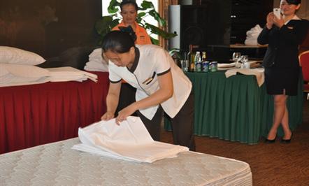 酒店公司举办技能大赛 助推员工能力提升